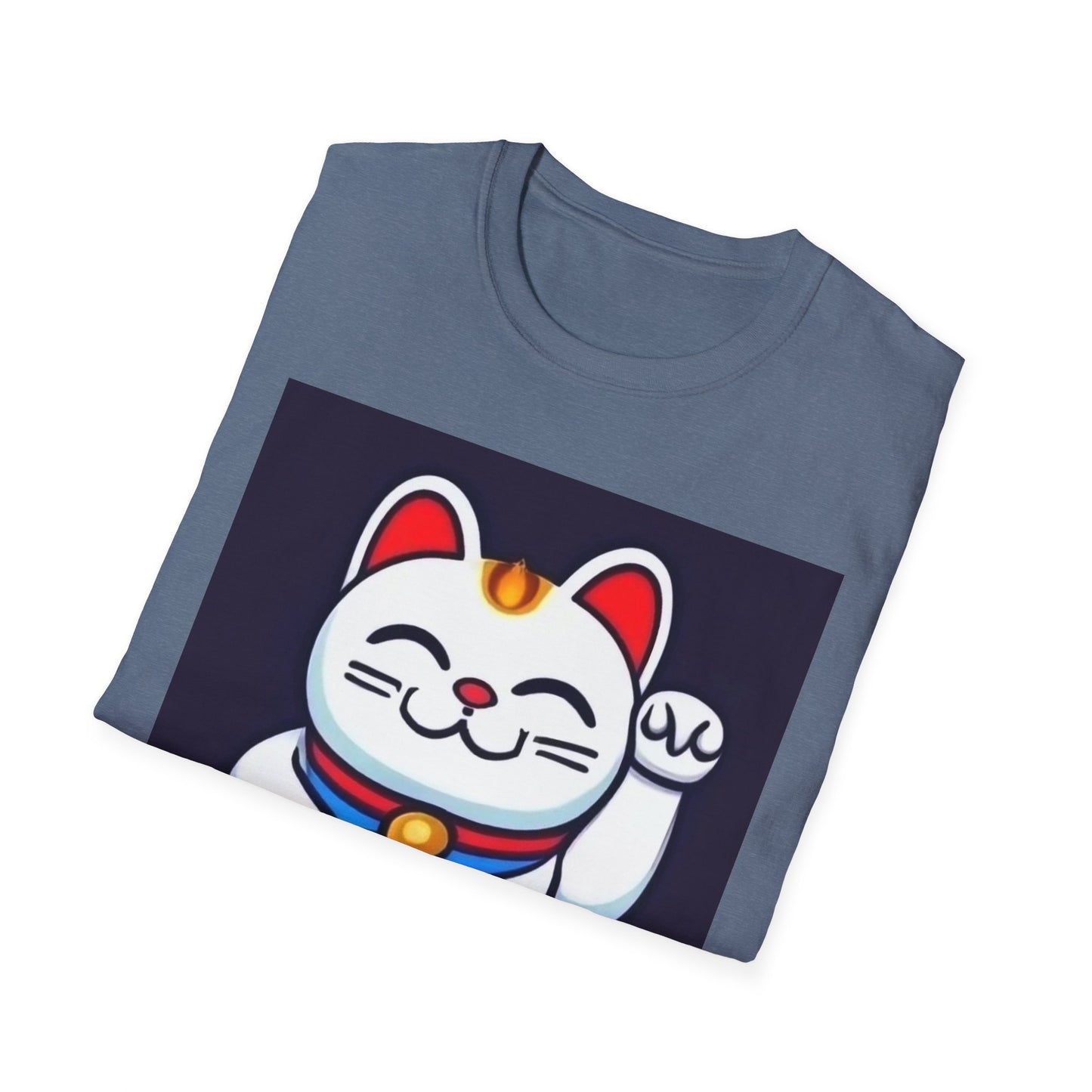 Unisex Softstyle Asian Cat T-Shirt