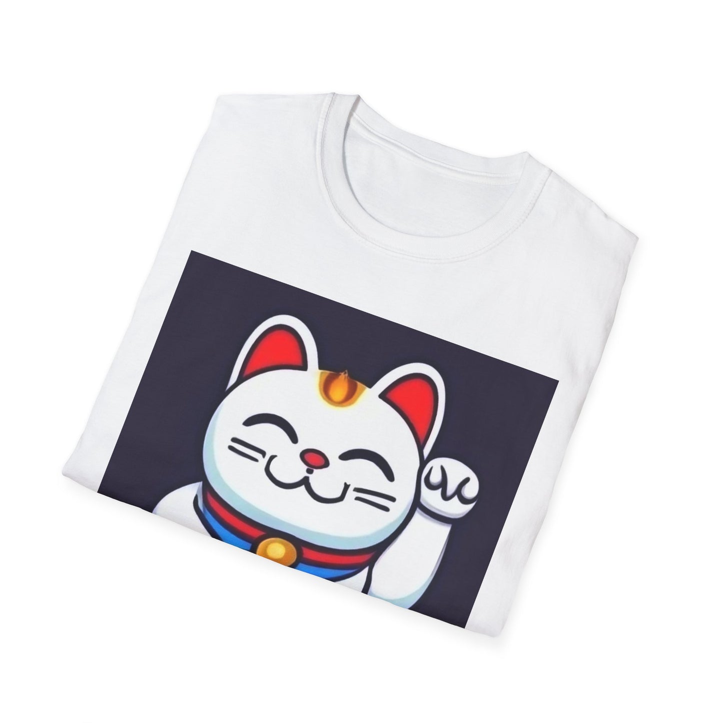 Unisex Softstyle Asian Cat T-Shirt