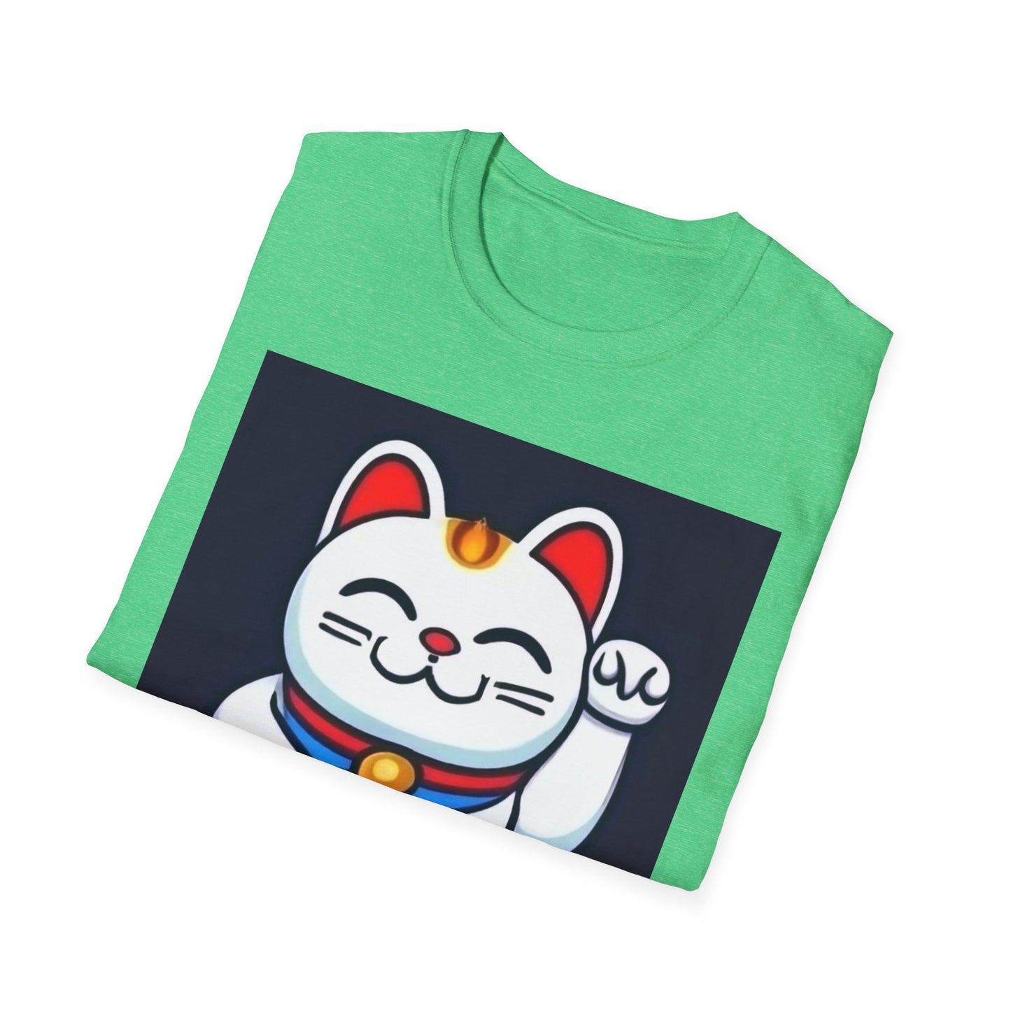 Unisex Softstyle Asian Cat T-Shirt