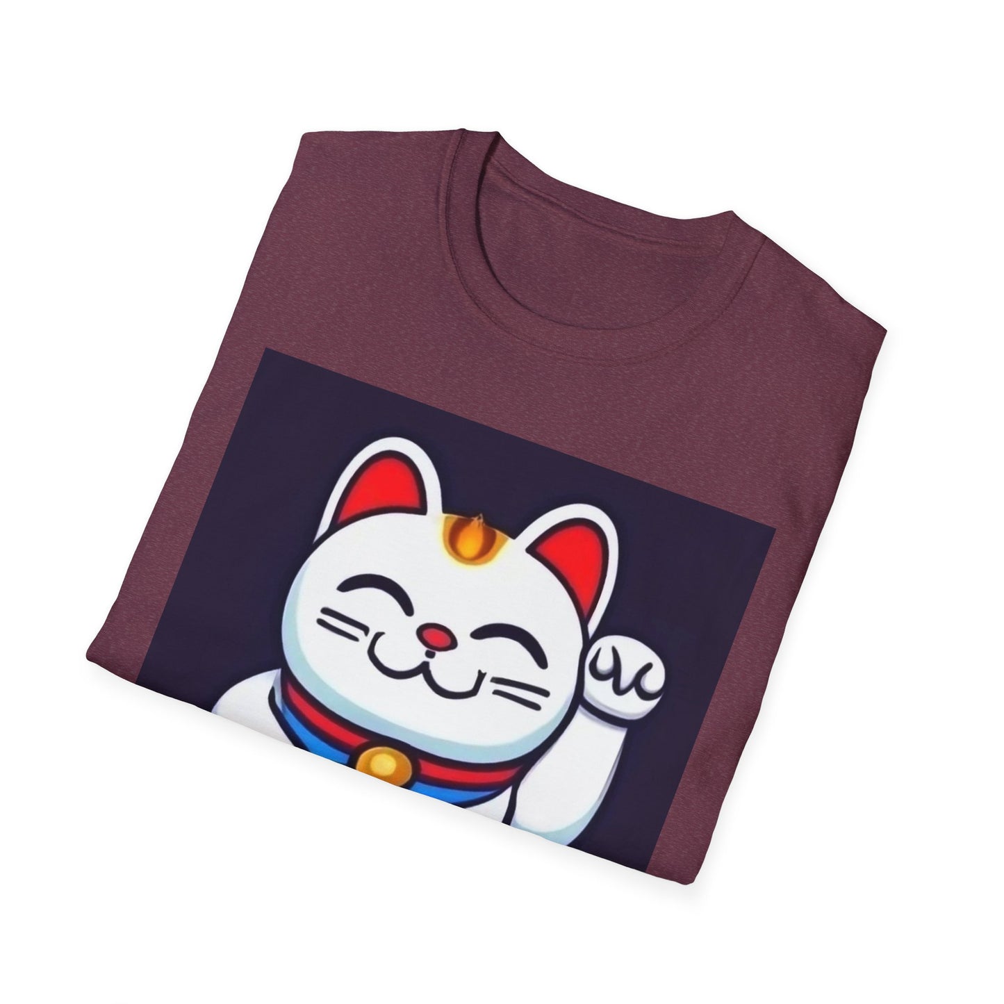 Unisex Softstyle Asian Cat T-Shirt