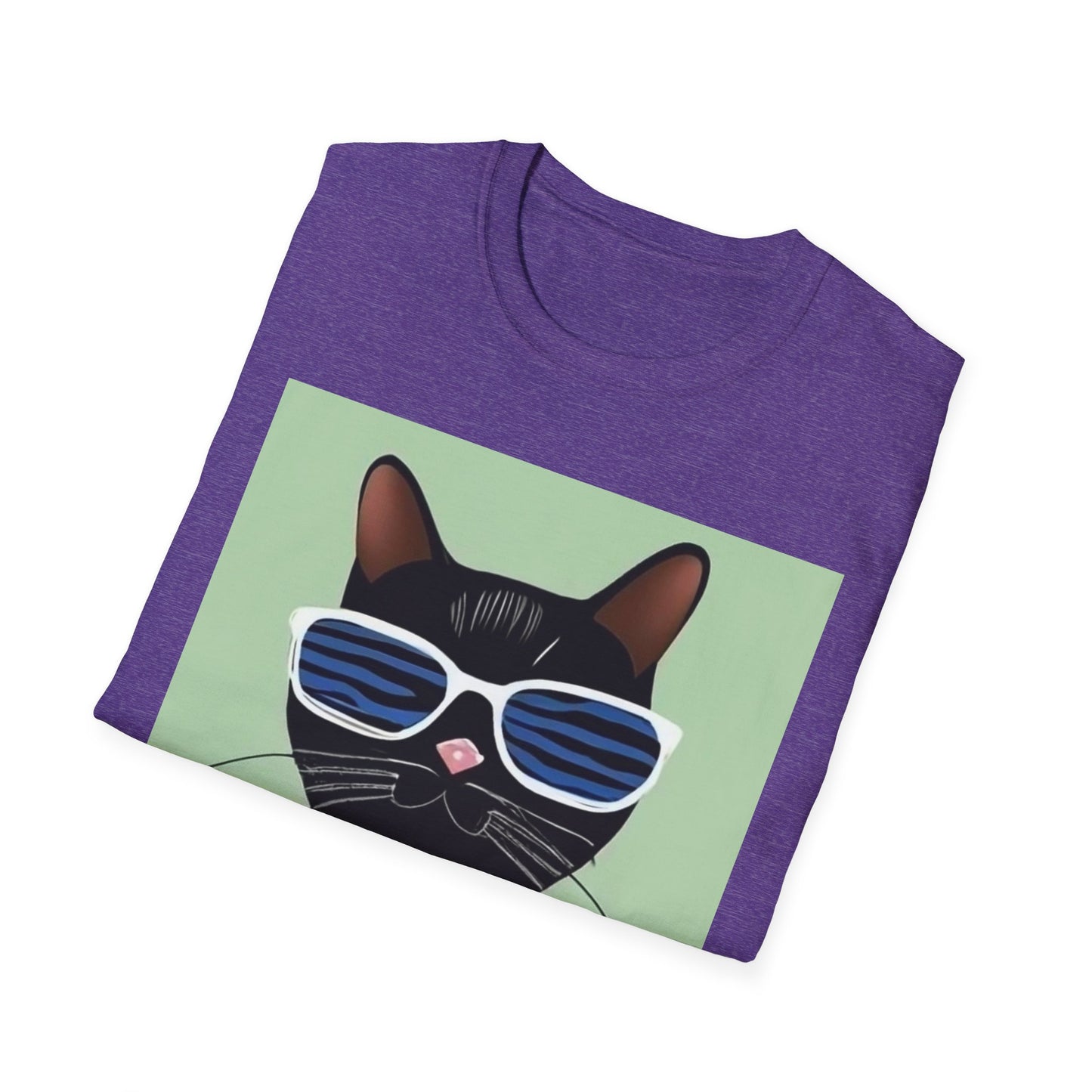 Cool Cat Vibes Unisex Softstyle T-Shirt