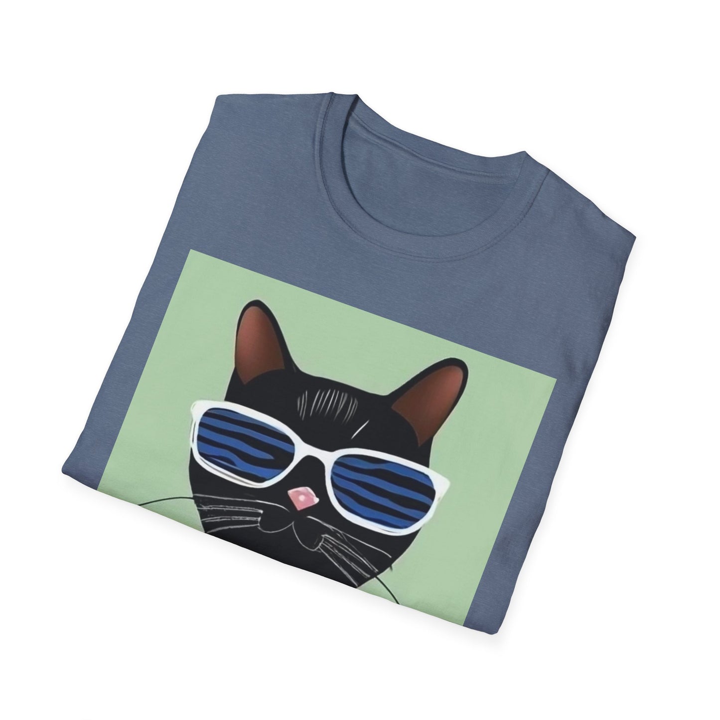 Cool Cat Vibes Unisex Softstyle T-Shirt