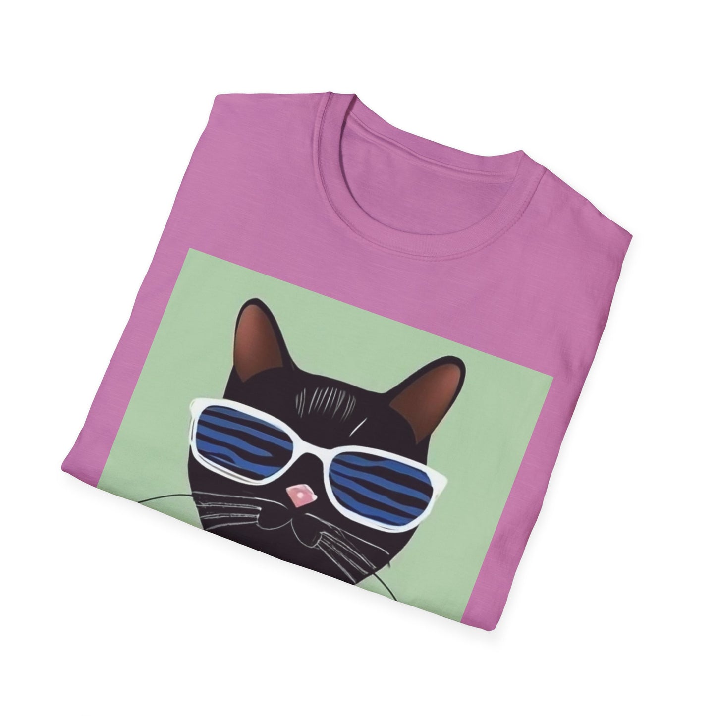 Cool Cat Vibes Unisex Softstyle T-Shirt