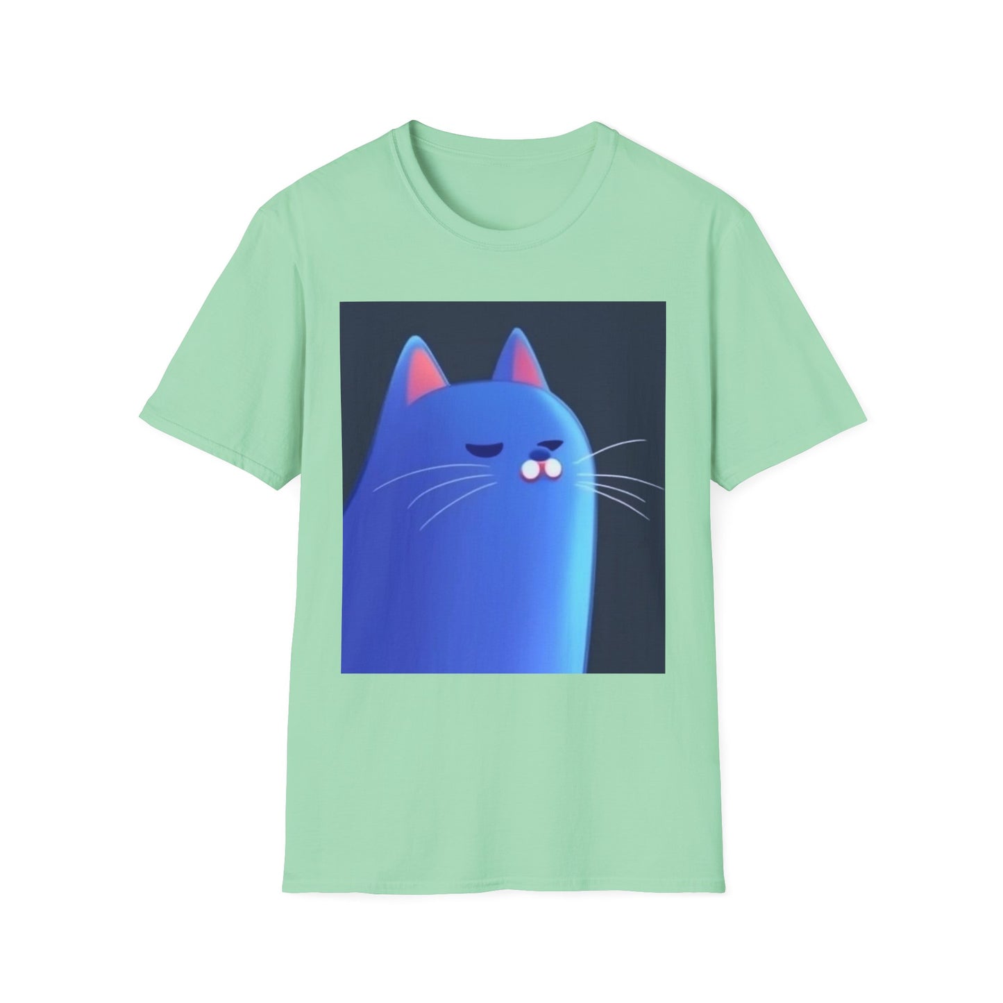 Cat Softstyle T-Shirt