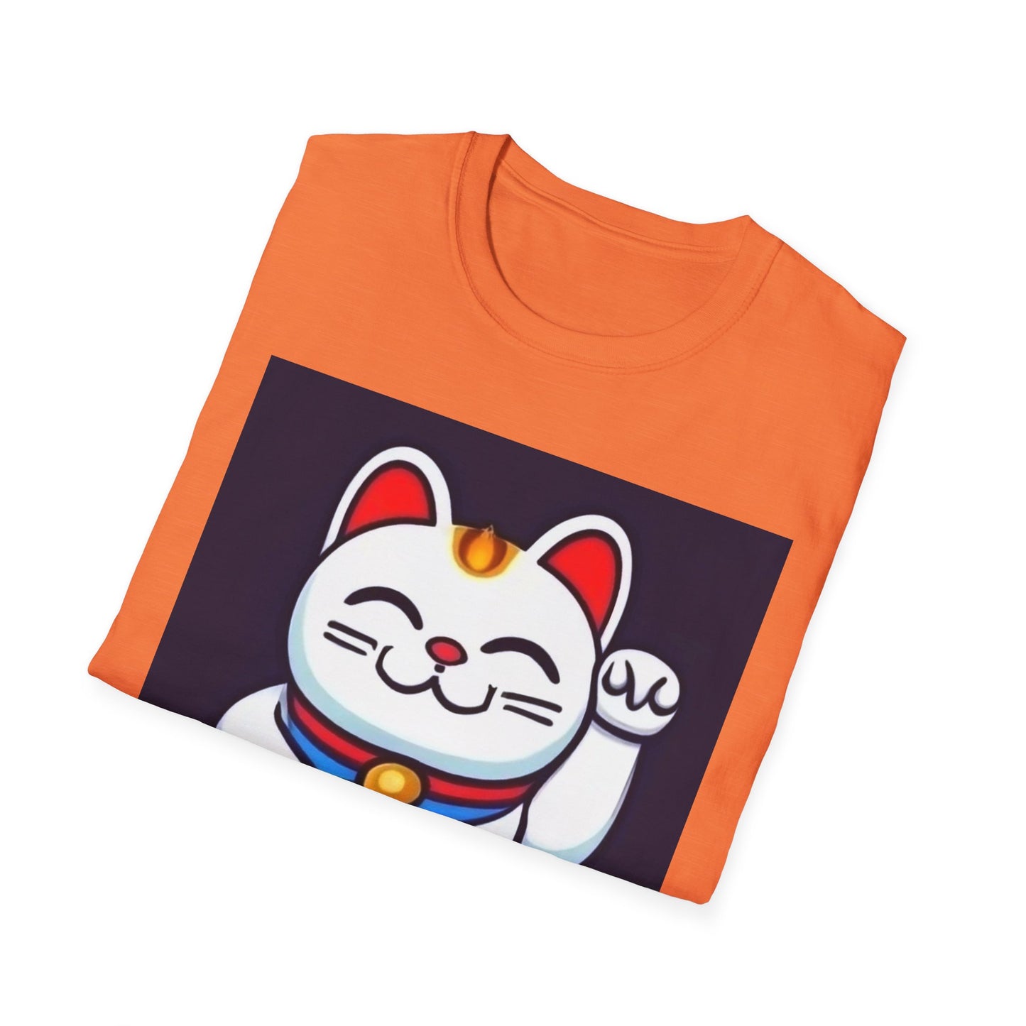 Unisex Softstyle Asian Cat T-Shirt