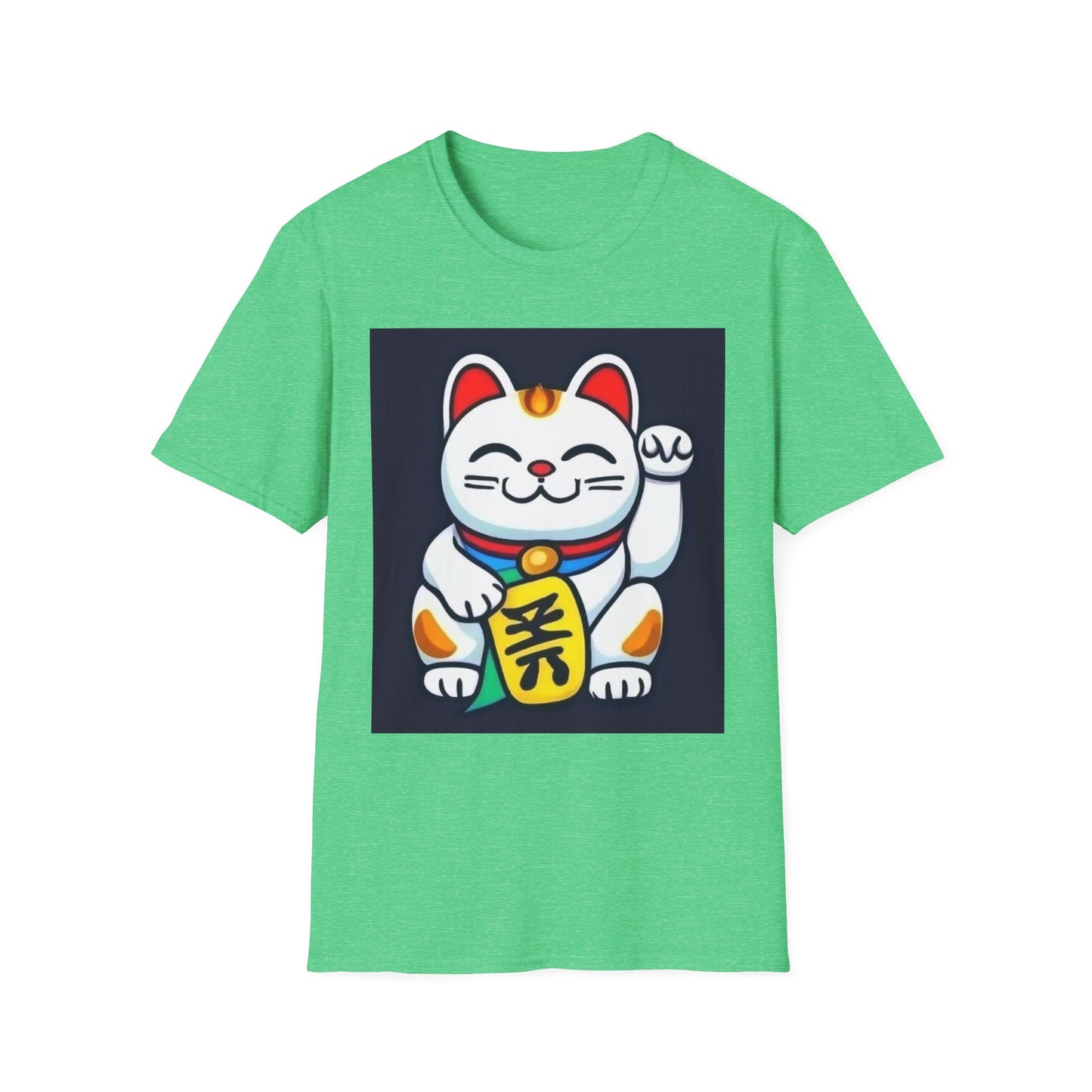 Unisex Softstyle Asian Cat T-Shirt