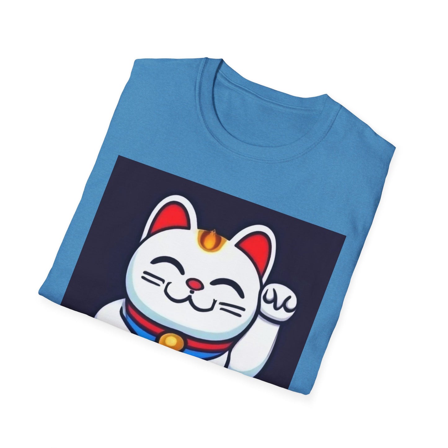 Unisex Softstyle Asian Cat T-Shirt