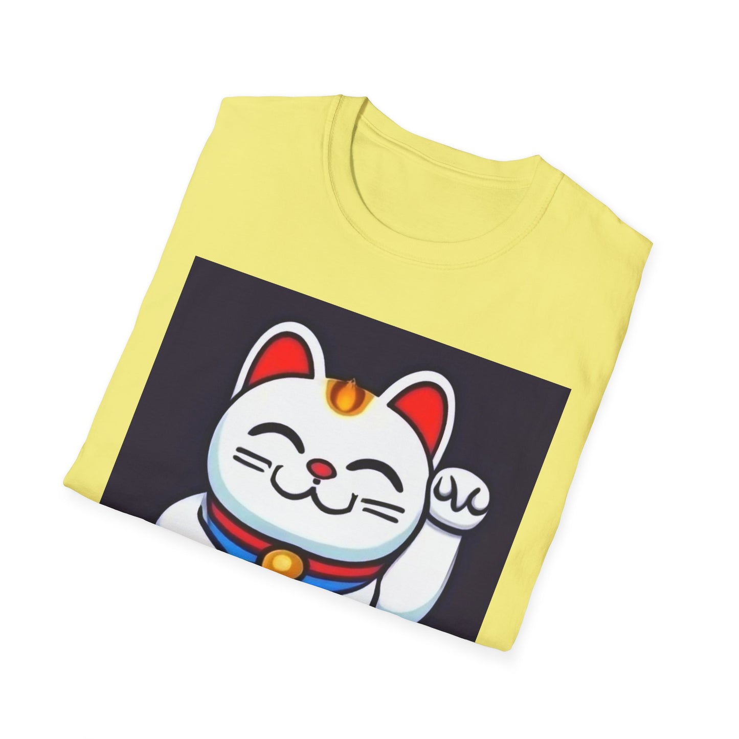 Unisex Softstyle Asian Cat T-Shirt