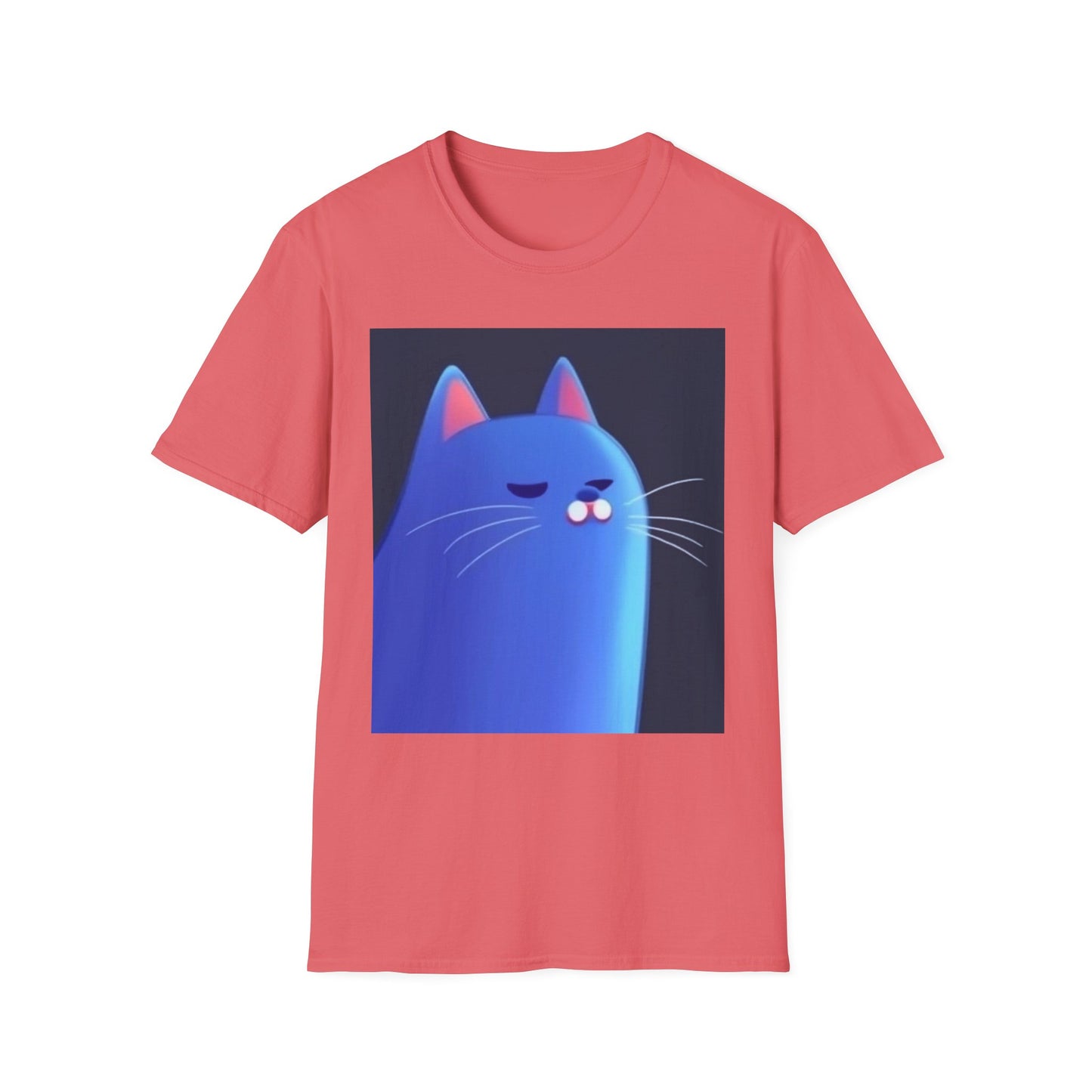 Cat Softstyle T-Shirt