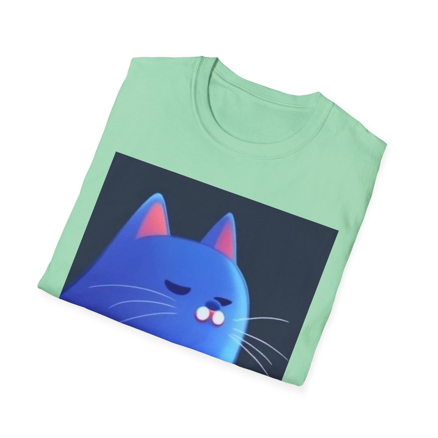 Cat Softstyle T-Shirt