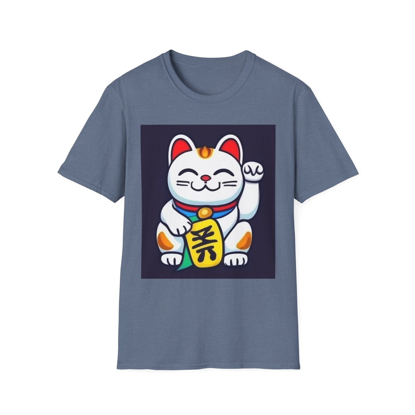 Unisex Softstyle Asian Cat T-Shirt