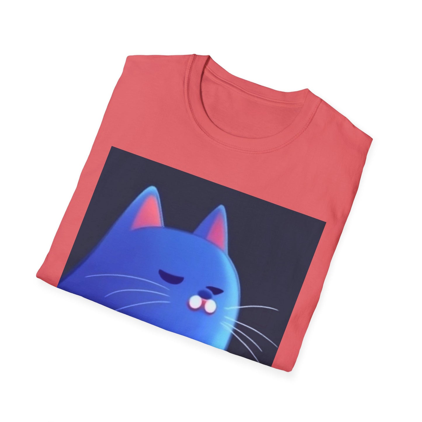 Cat Softstyle T-Shirt