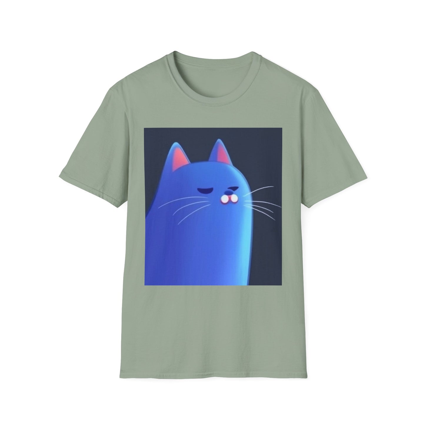 Cat Softstyle T-Shirt