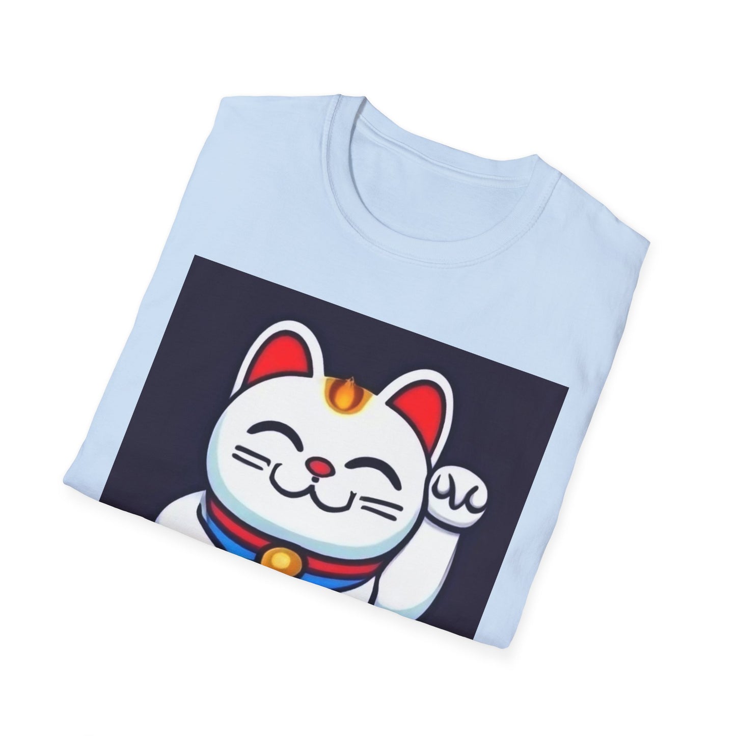 Unisex Softstyle Asian Cat T-Shirt