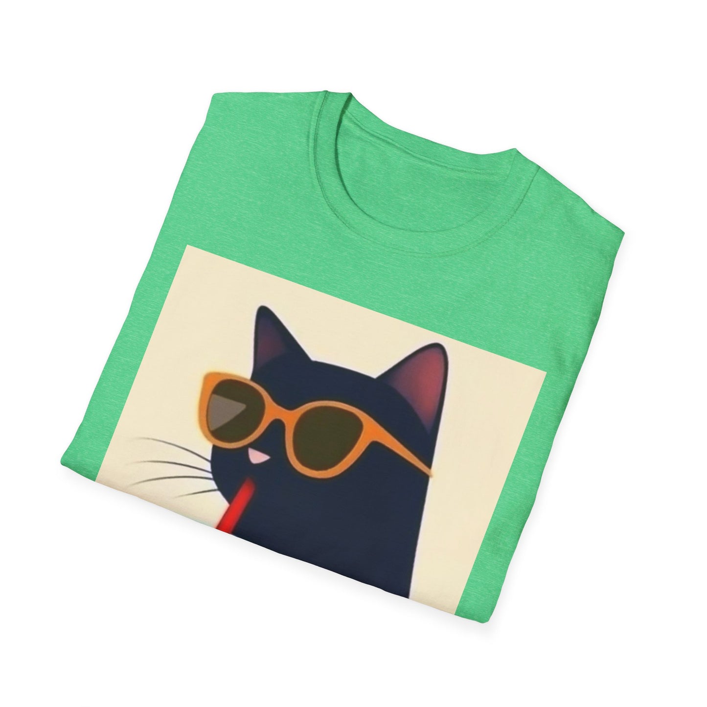 Chill Cat Unisex Softstyle T-Shirt - Perfect for Cat Lovers